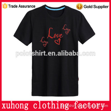 Glow in the dark customize pattern t shirt hot sale